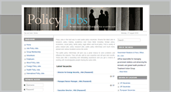 Desktop Screenshot of policyjobs.net